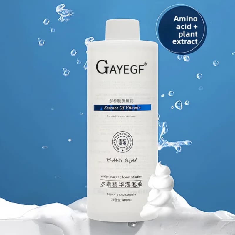 400 ml Japanese bubble machine Special solution for small oxygen bubbles Special serum for deep cleaning and facial hydration