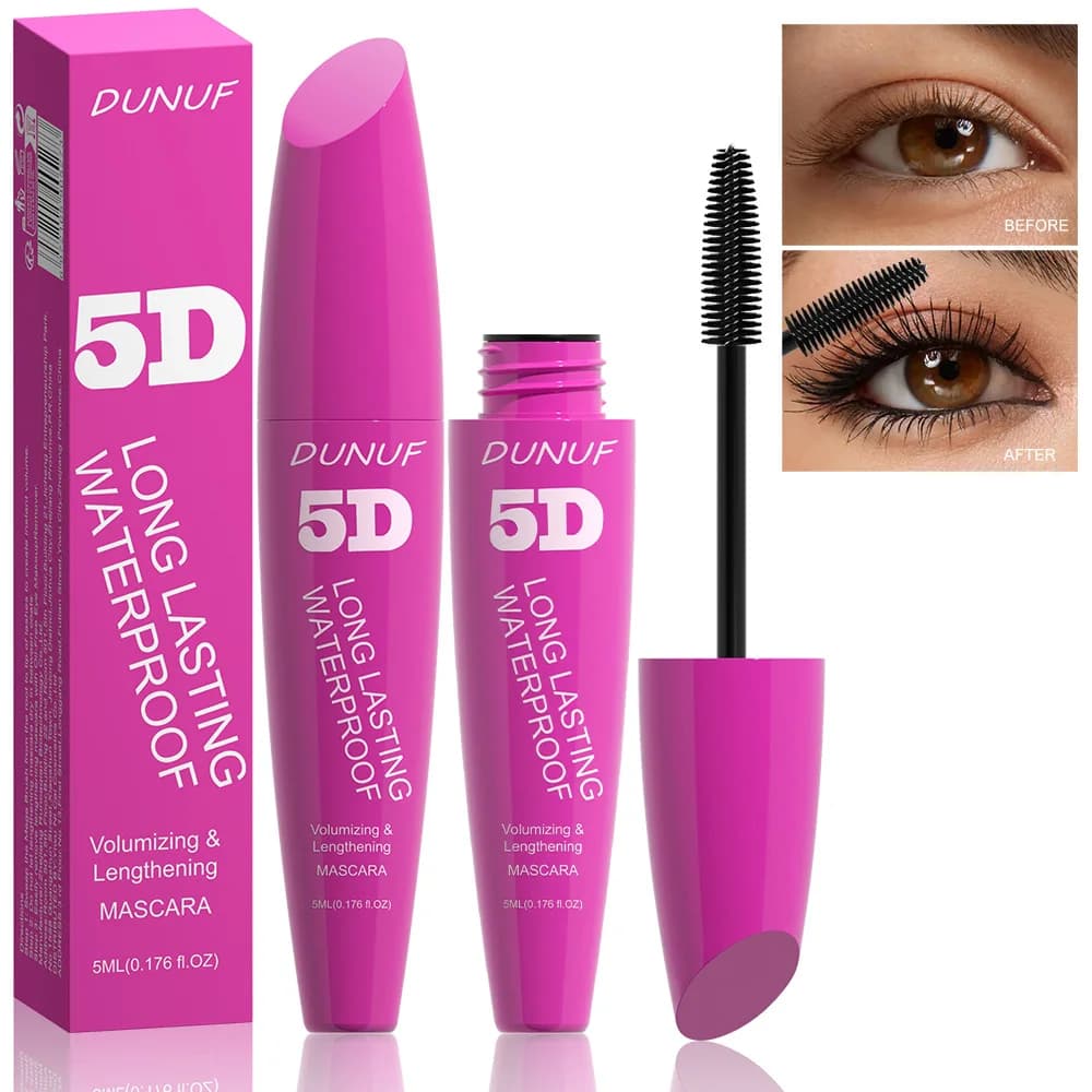 24H Wearing Volumizing Mascara 5D Eyelash Cream Raincoat For Eyelashes More Expenses More Feet Without Scratch