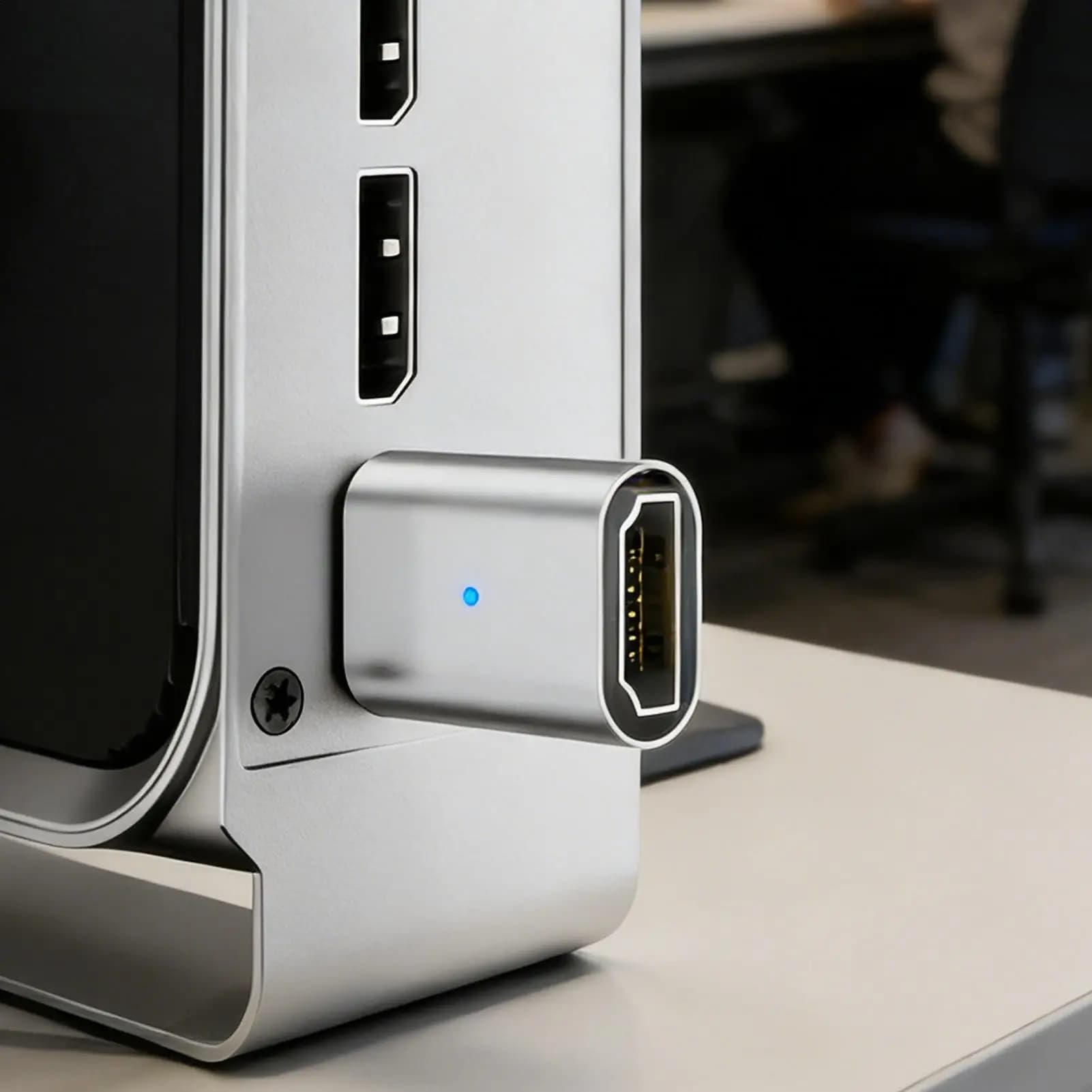 Adattatore Dongle Display 4K Plug-and-Play per lo streaming e la mirroring dello schermo del proiettore, Dongle per lo streaming di video e audio.