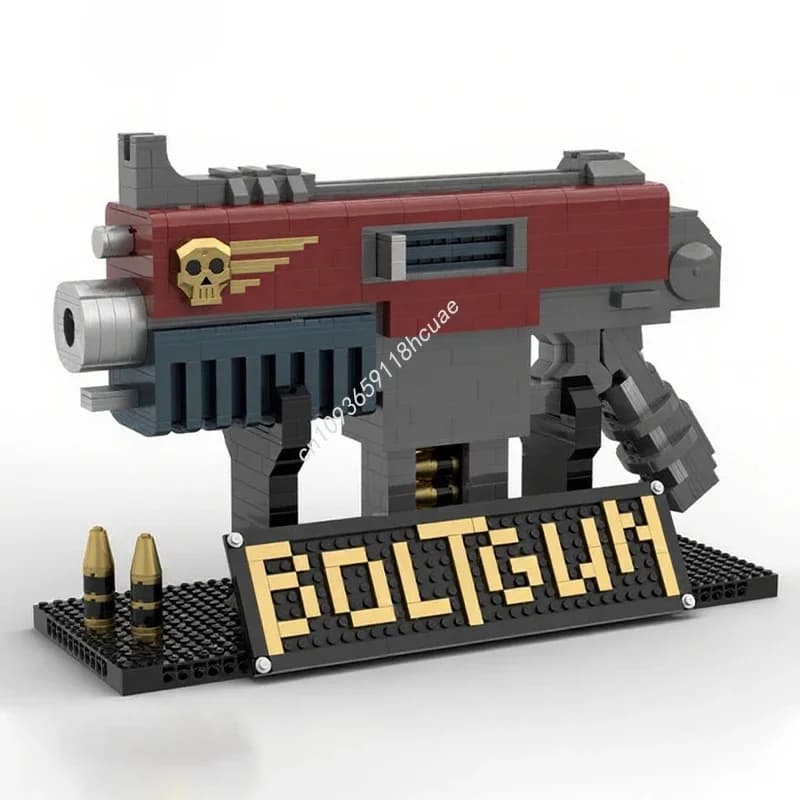 1294pcs MOC Space Marines Bolt arms Gothic Sci-Fi Universe Building Blocks Christmas Inspires Unlimited Creativity idea Gift
