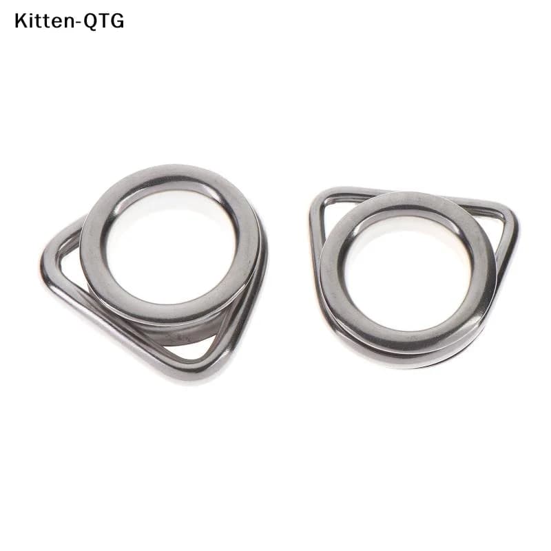 NEW Stainless Steel M6/8 Sun Shade Sails Corner D Ring Thimble Wire Rope Thimble Marine Hardware Boat/Yacht Cable