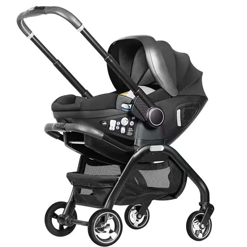 Passeggino 3 in 1 con culla, auto tascabile per neonato, strumento magico per camminare il bambino bidirezionale