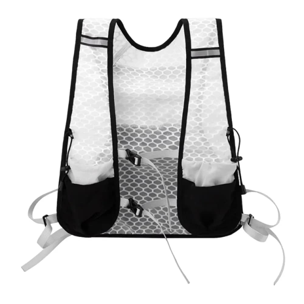Waterproof Running Vest Pack Breathable Multifunctional Running Hydration Vest Bag Adjustable Convenient Outdoor Running Vest