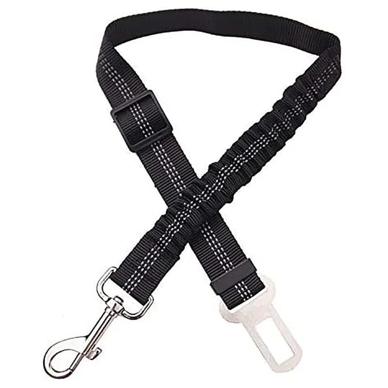 Buy 1 Get 3 Reflective Buffer Elastic Pet Car Safety Belt, Adjustable Dog Travel Restraint Leash