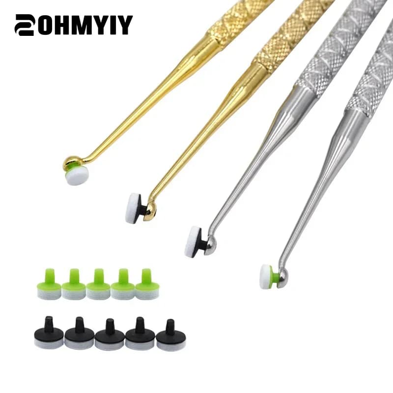 Dental Resin Filling Kit Molding Tools Resin Filling Spatula For Photopolymerization Handle Mixing and Foam Bearing Kit Teeth Whitening Tool