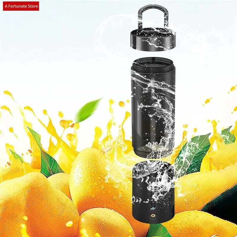 Frullatore portatile Spremiagrumi Frullatore per frullati e frullati Frullatore personale Mini spremiagrumi per ufficio in viaggio