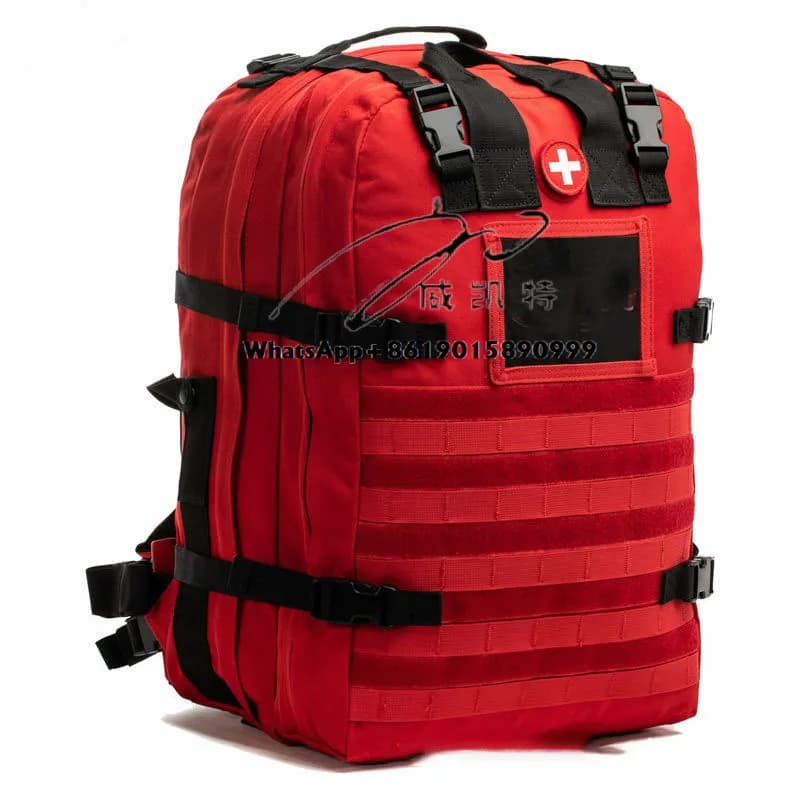 Kit di sopravvivenza tattico di emergenza all'ingrosso Zaino medico da campo mimetico impermeabile e borsa di pronto soccorso unisex