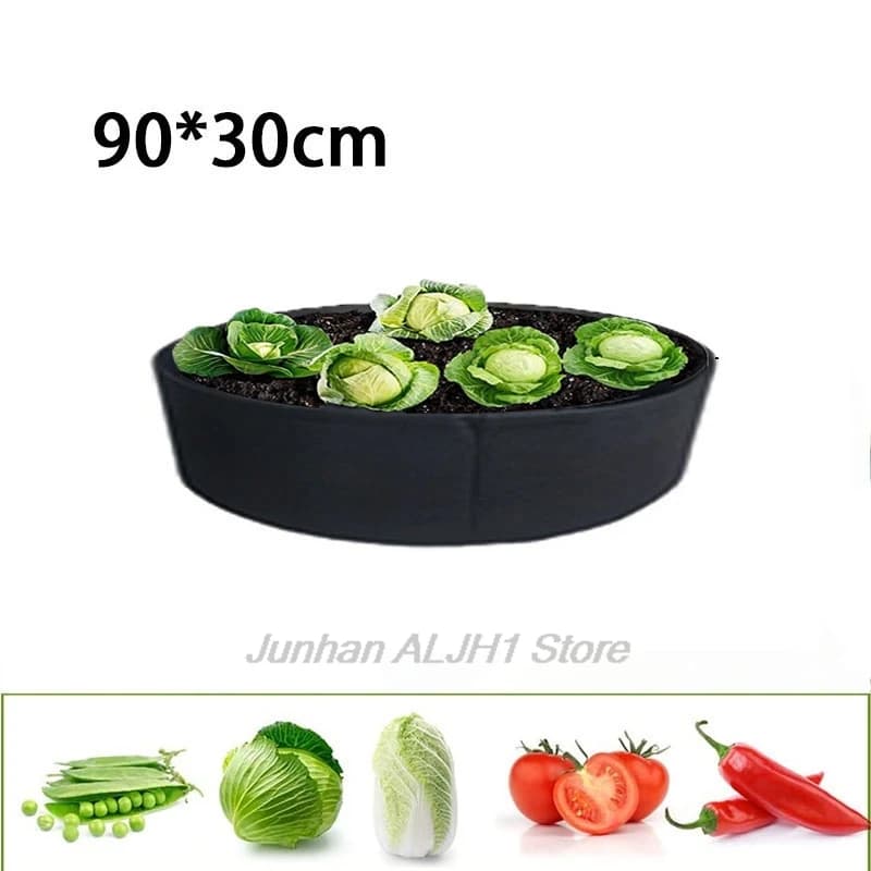 Bags for plants 90x30cm, gardening pots, bags for growing seeds and vegetables, seed tools, growth bags for home and garden in nonwoven fabric F1