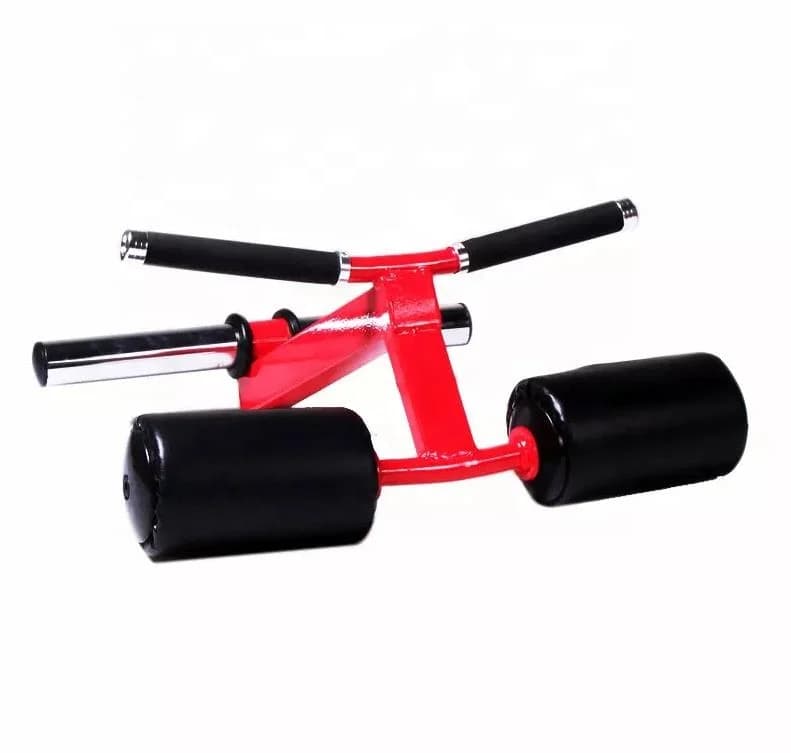 Trainer training machine with Extreme Power 2025 curl bar
