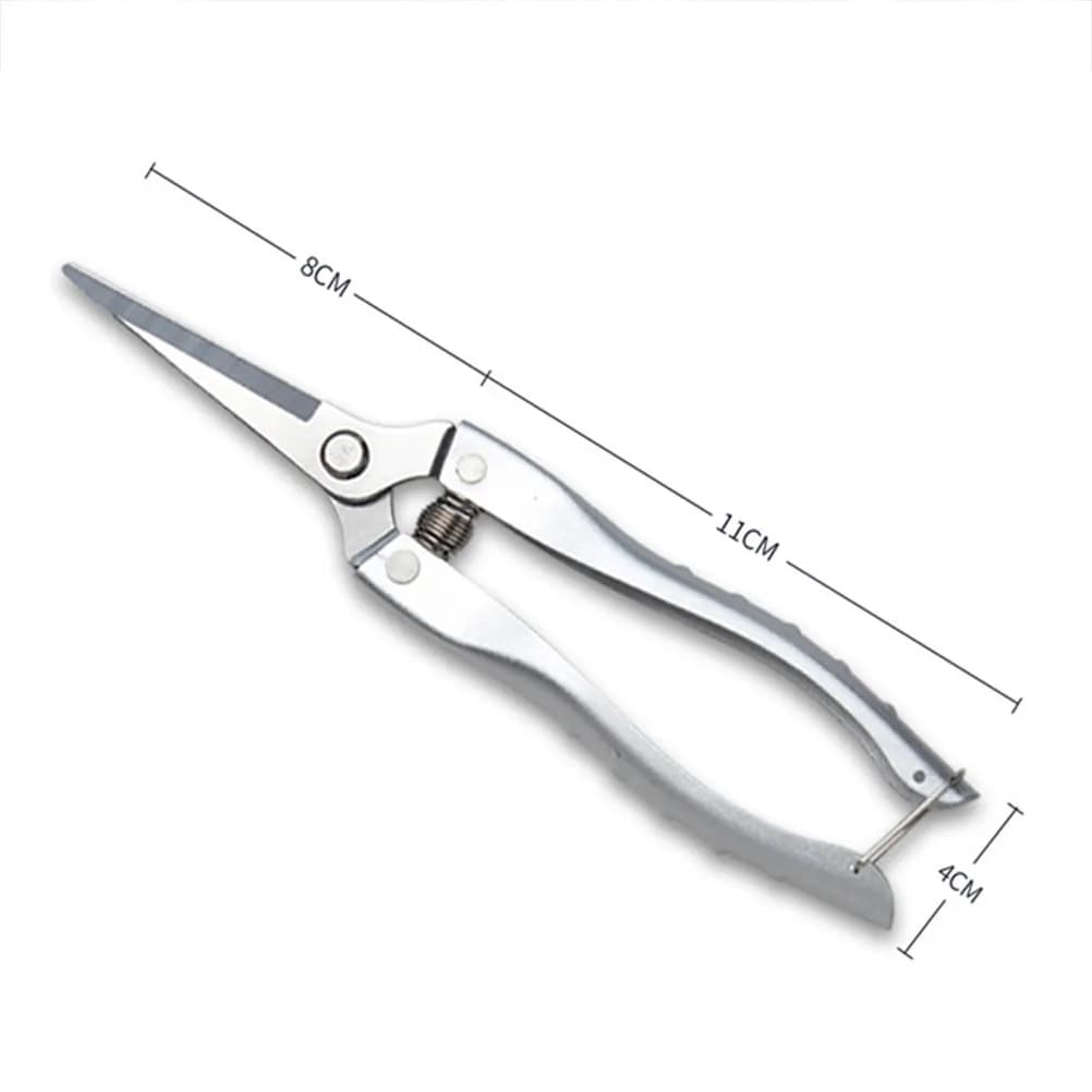 Professional Grade Stainless Steel Gardening Pruning Shears Sharp Precision Cutting Tool for Branches Hedges Orchards Small