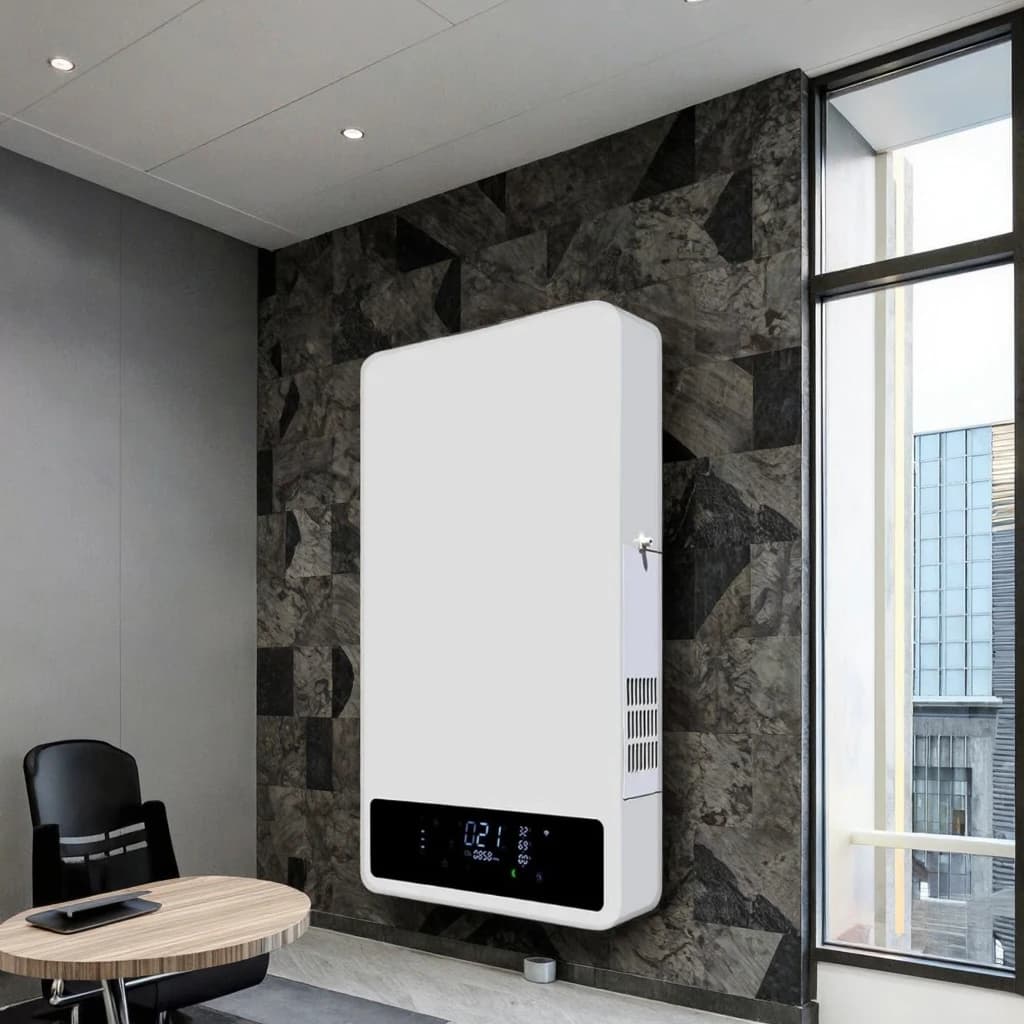 Sistema di ventilazione a parete Piccolo ventilatore purificatore d'aria fresca Ventilatore domestico Aria fresca con sensore PM2.5