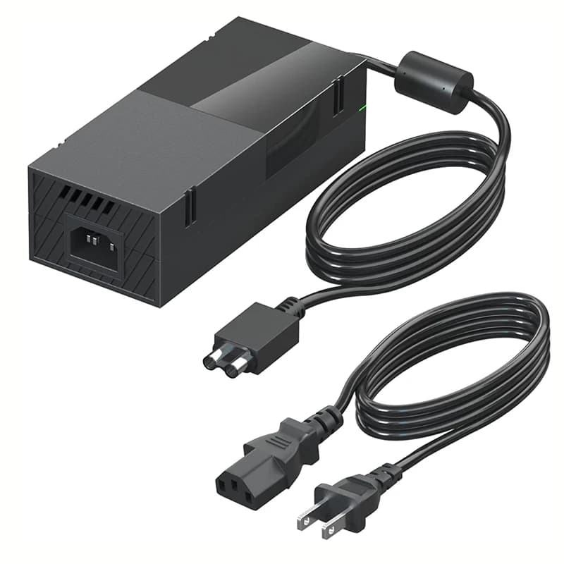 For Xbox One Power Supply AC Adapter Replacement Charger 12V 10A With Cable 100-240V Power Adaptor For Xbox One