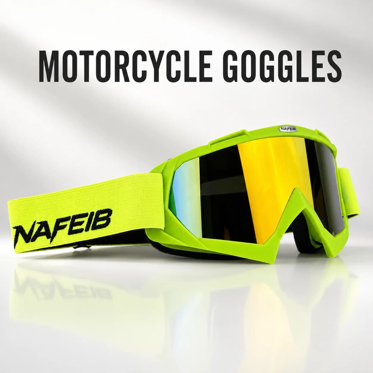 Multifunctional Outdoor Goggles, Ski Goggles, Off-Road Motorcycle Goggles, Sand-Proof and UV Protective Eyewear