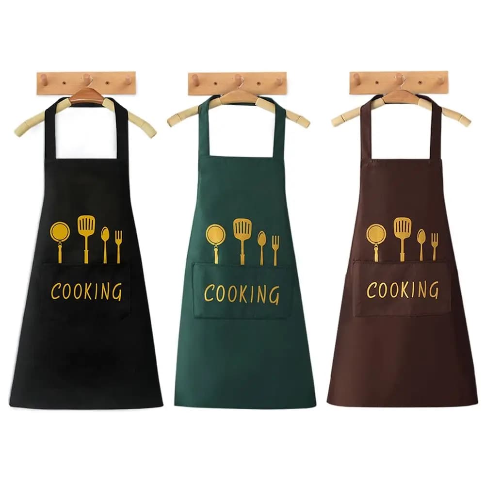 Nuovo grembiule in PVC impermeabile antiolio grembiule da cucina senza maniche abiti da lavoro da cucina strumenti e accessori per la pulizia della casa