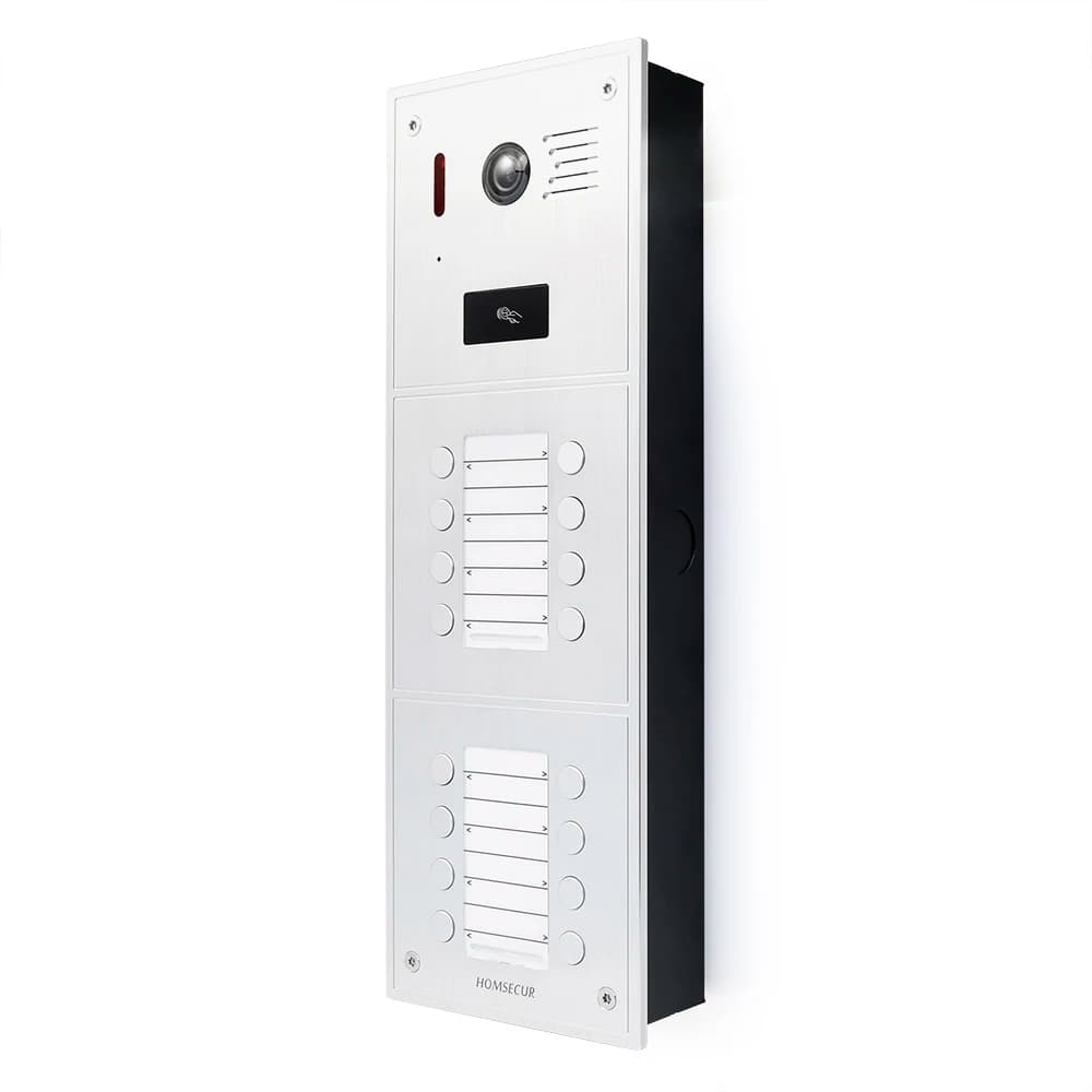 Videocitofono HOMSECUR BC151HD-16S per 13-16 Famiglie Serie HDK