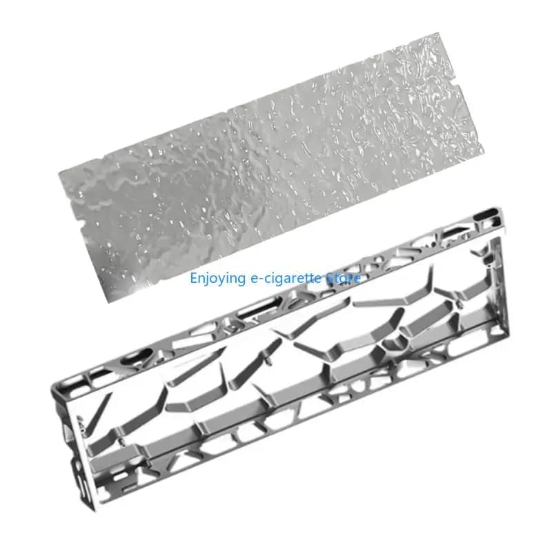 Lightweight Aluminum Keyboard Shell Replacement Honeycomb Diffuser Plate Frame Y4QF