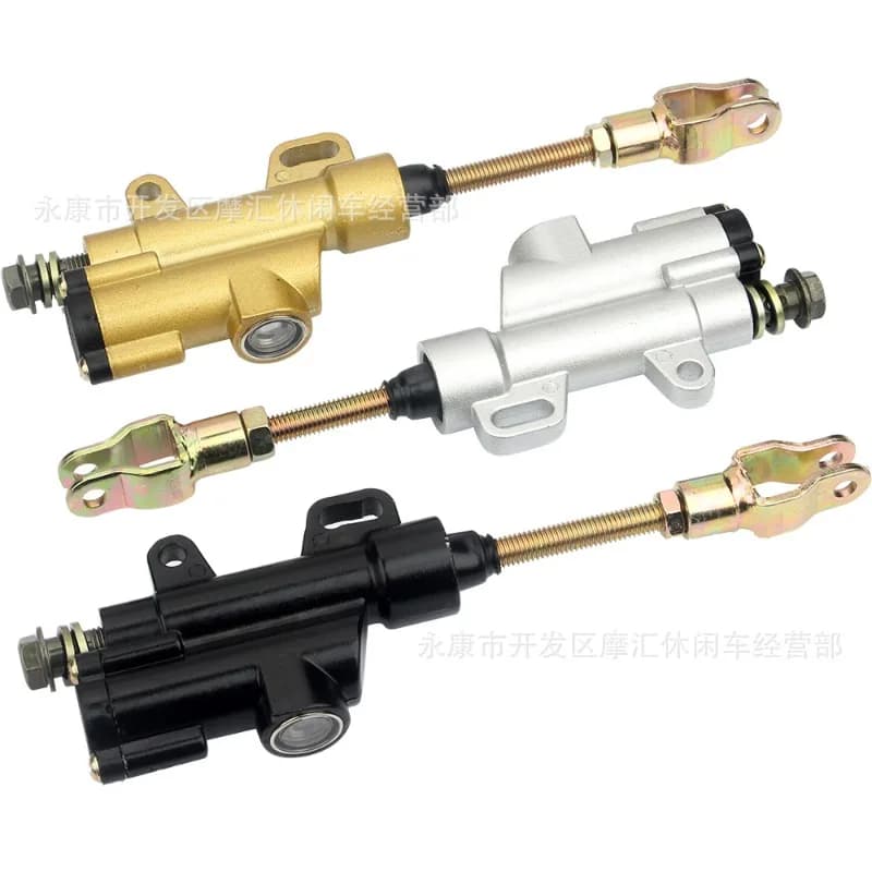 Off Road Motorcycle ATV Four-wheel Beach Bike Accessories Universal Rear Brake Upper Pump Inline Pump Integrated Foot Brake Pump
