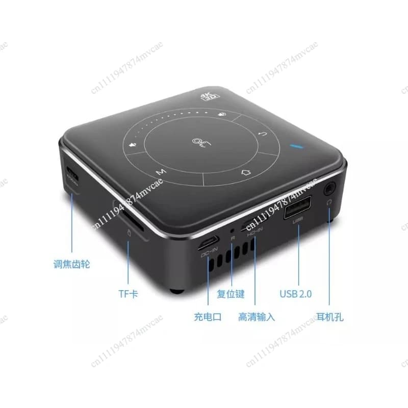 New Car Mini Projector Portable Home Entertainment Smart Outdoor Camping Pocket Projector For Mobile Phone