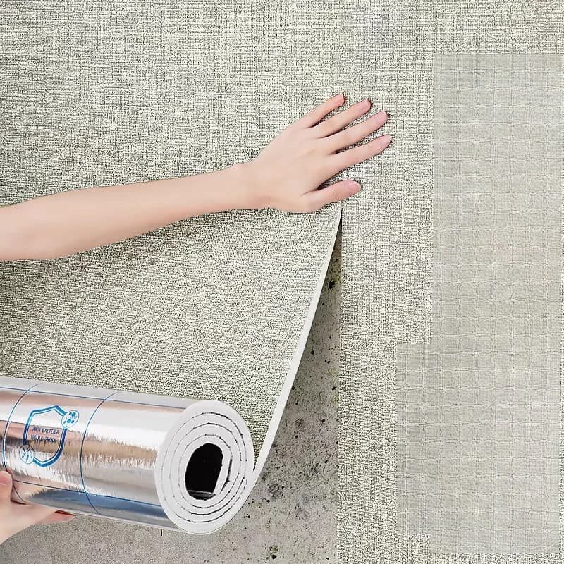 self-adhesive wallpaper Wall restructuring and thickened wallpaper Wall decal XPE foam waterproof and moisture resistant for domestic use