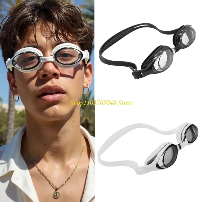Occhialini da nuoto R53E Occhialini da nuoto resistenti all'appannamento per donna Uomo Occhialini da nuoto con vista ampia