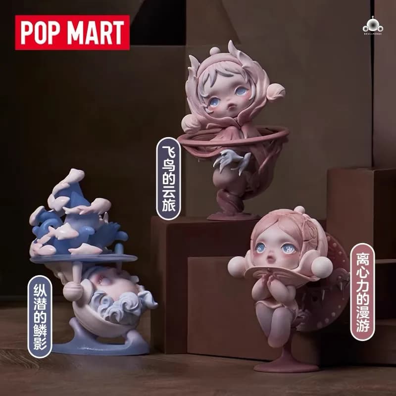 POP MART SKULLPANDA The Paradox Series Blind Box Guess Bag Mystery Box Giocattoli Bambola Carina Anime Figure Ornamenti da Scrivania Regalo