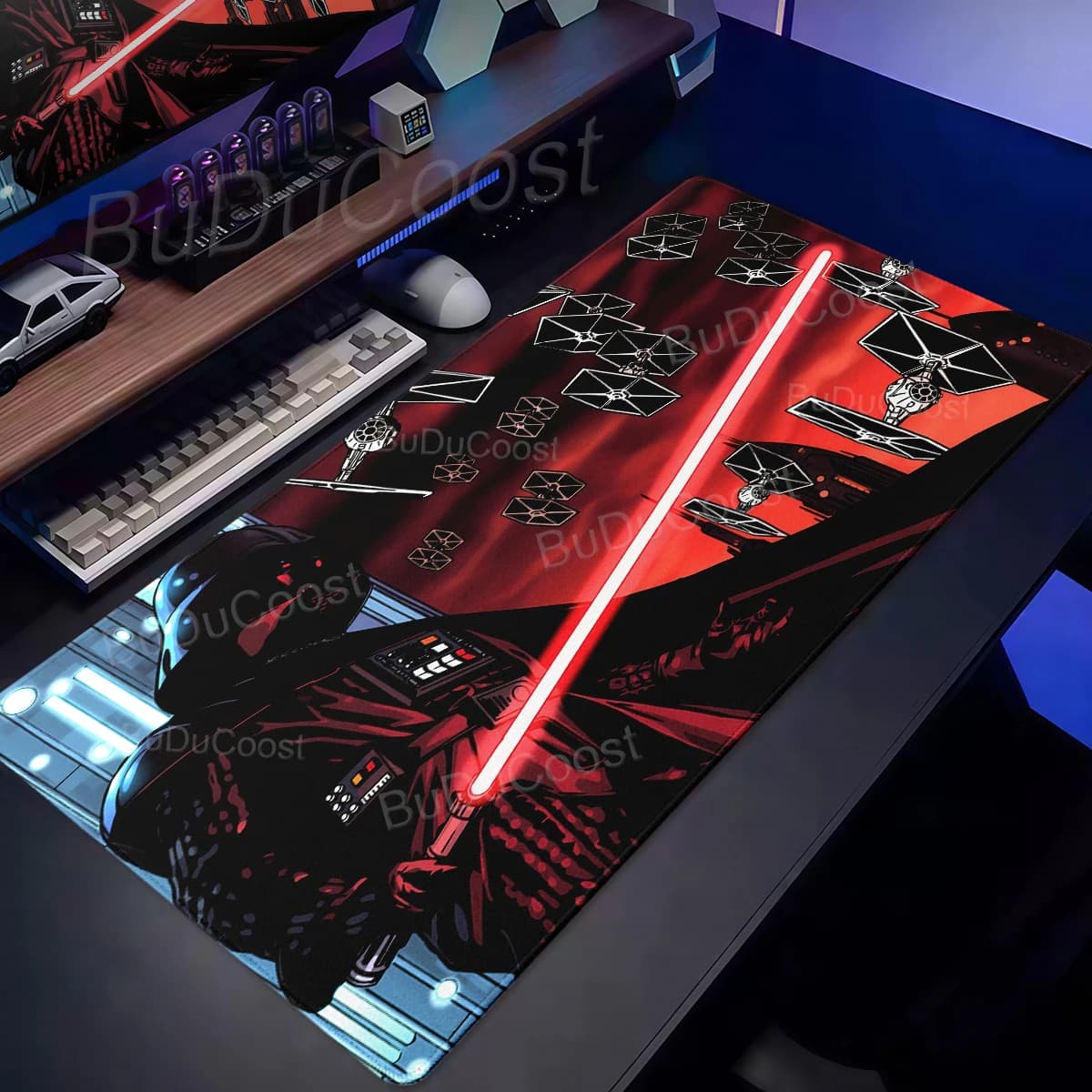 Gaming Non-slip Mouse Pad PC Keyboard Lock Edge Mouse Mat Large Gamer Rubber Desk Mat Star Wars Mousepad Playpad HD Gamer Carpet