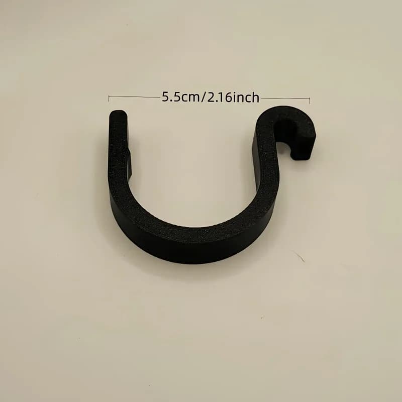 2 packs, general-purpose car umbrella frame, trunk and seat back headrest hooks, no punching to save space and storage, suitable for umbrellas, shopping bags, handbags, and car interior decoration