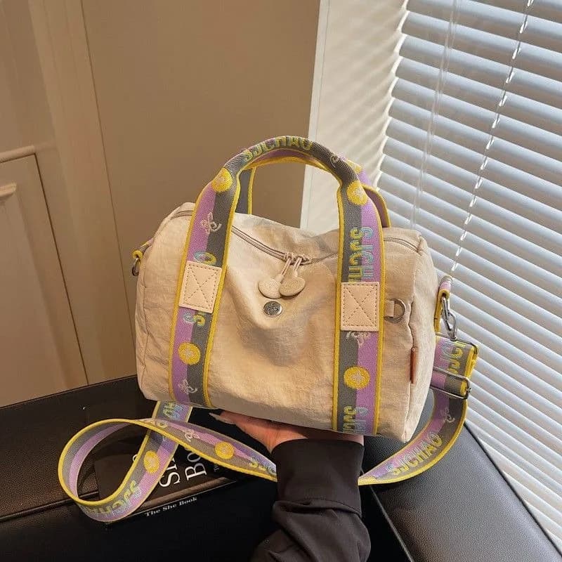 Large Capacity Casual Pillow Handbag Versatile Wear Shoulder Crossbody Commute Travel Portable Tote