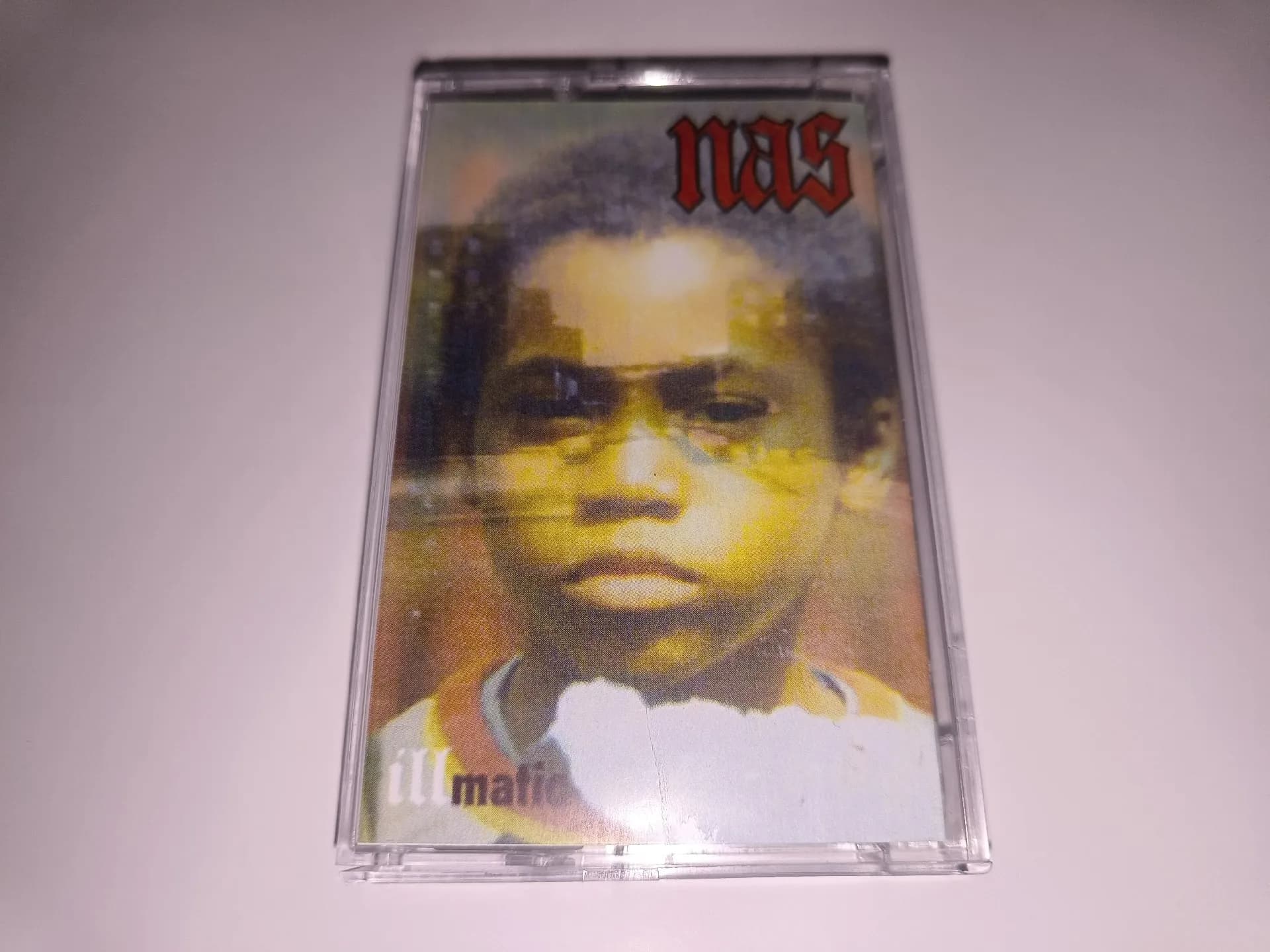 Retro Rap Nas Nastro musicale Illmatic Album N Y Stato della mente Cassette Cosplay Walkman Registratore Auto Bande sonore Collezione di scatole Regalo