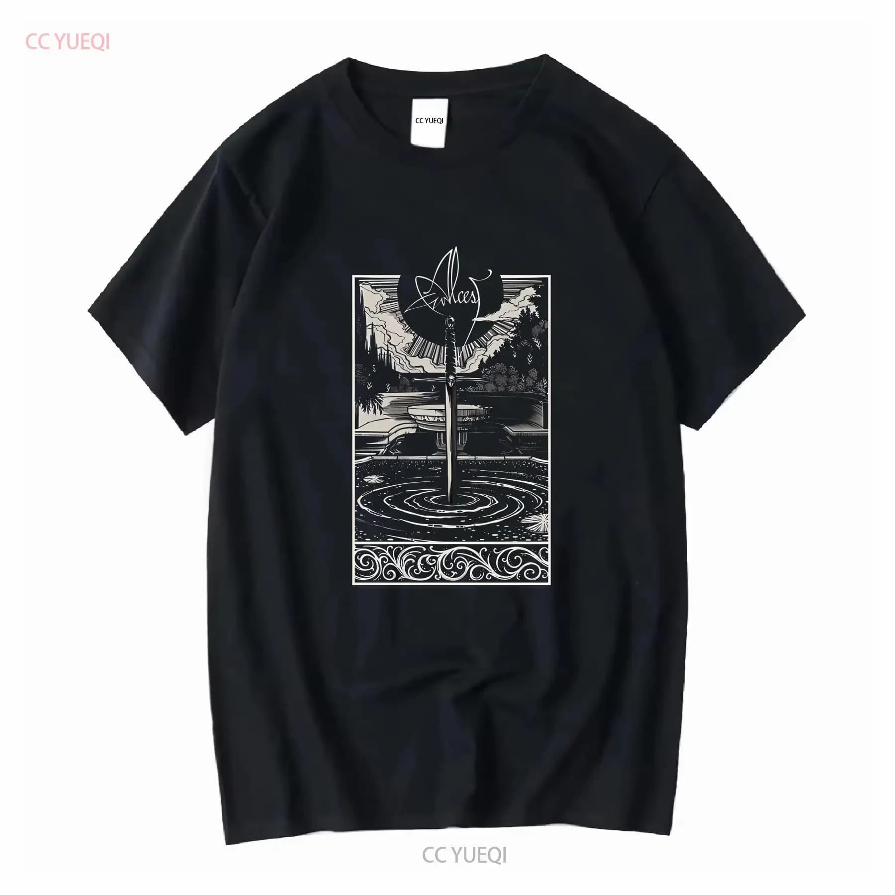 Maglietta Alcest Post Black Metal Band Spiritual Instinct S 2XL vintage lavata comoda versatile morbida allungata