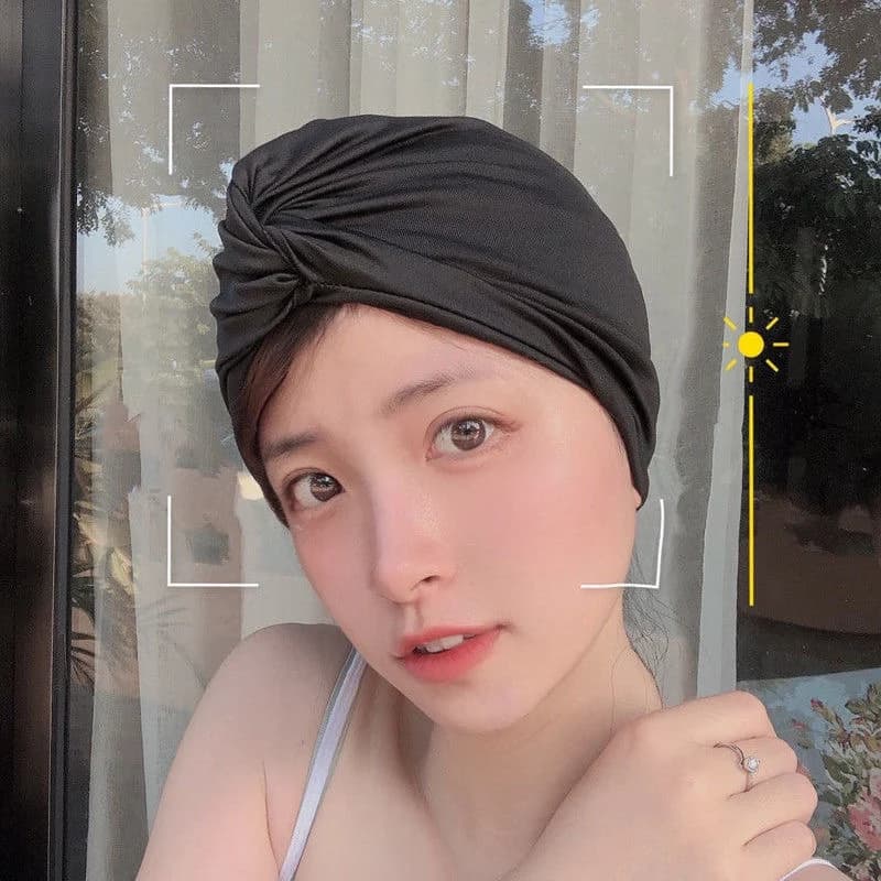 New Fashionable Nuoto Hat for Short and Long Hair, Cute, with Eye Protection, Nylon, for Woman, for Thermal Waters, Not Stringent