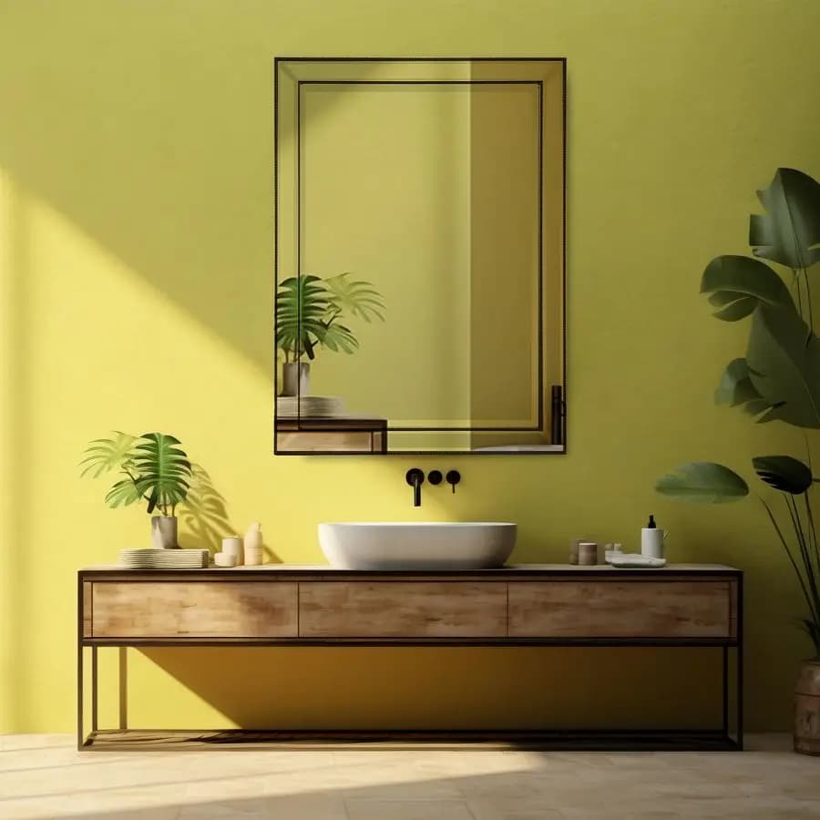 Armadietto porta medicinali nero elegante e moderno con specchio, organizer da parete per bagno con ripiani in vetro 22 x 30