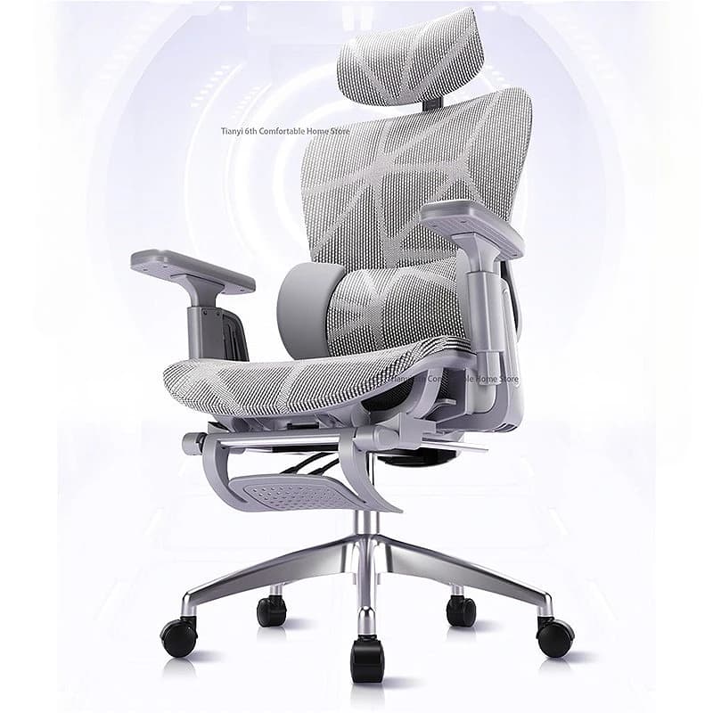 Sedie da ufficio per computer Simplicity, sedie da ufficio ergonomiche girevoli e confortevoli, poltrona da ufficio moderna, mobili da ufficio Cadeira LLOC