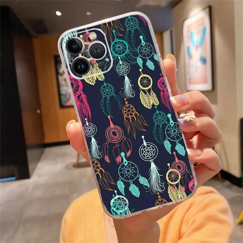 Phone Case For iphone 17ProMax Air 16 15 14 13 Pro Max 15 16 Pro 15Plus Dream Catcher Dreamcatcher