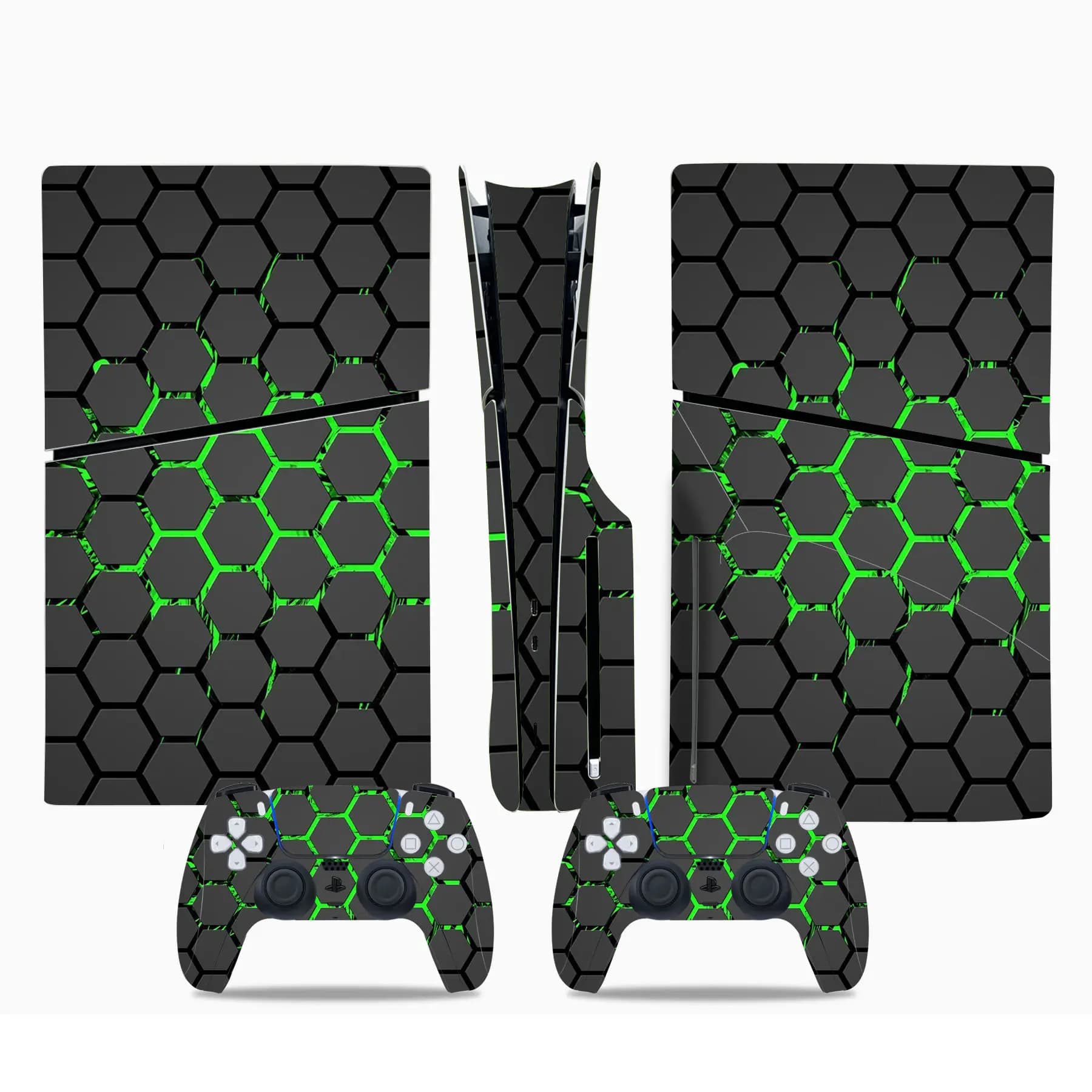 Accessori per dischi slim Ps5 personalizzati Cover Standard Disc Edition Host Adesivo per decalcomania in vinile per console e controller Ps5 slim
