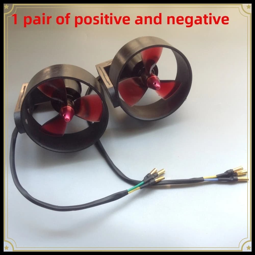 12-24V Brushless Underwater Thruster 5kg Thrust 4mm Output Shaft IP68 Waterproof For RC Unmanned Fishing Net Boat DIY
