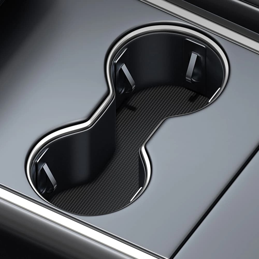 Car Cup Holder Limiter Fixing Clip Self-adhesive Universal Auto Water Cup Slot Limit Pad Car Bottle Console Slot Slip Limiter