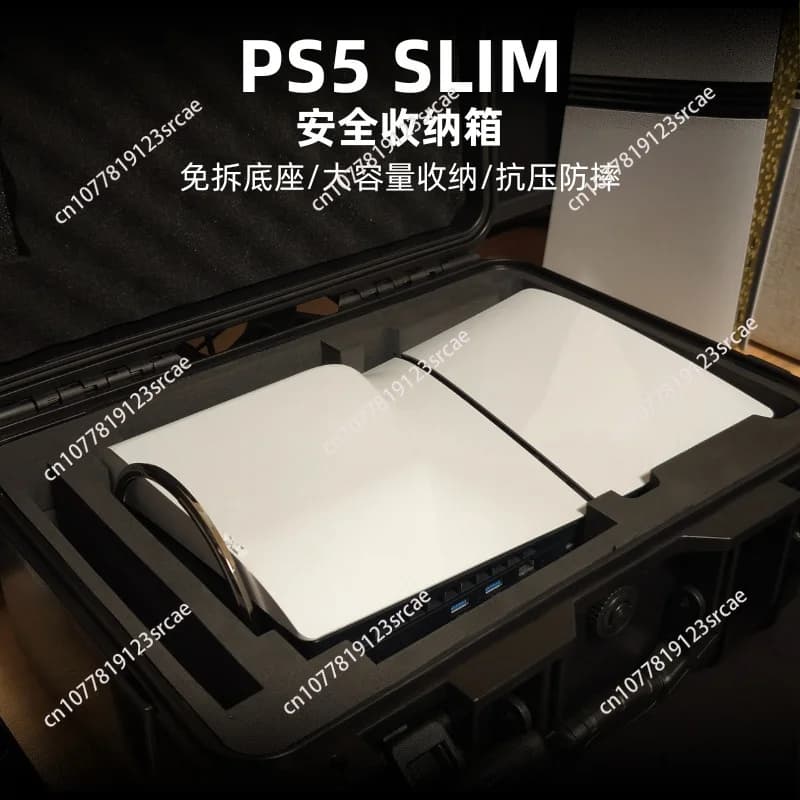 Borsa per PS5 Slim, custodia protettiva per console di gioco, valigetta per accessori PS5