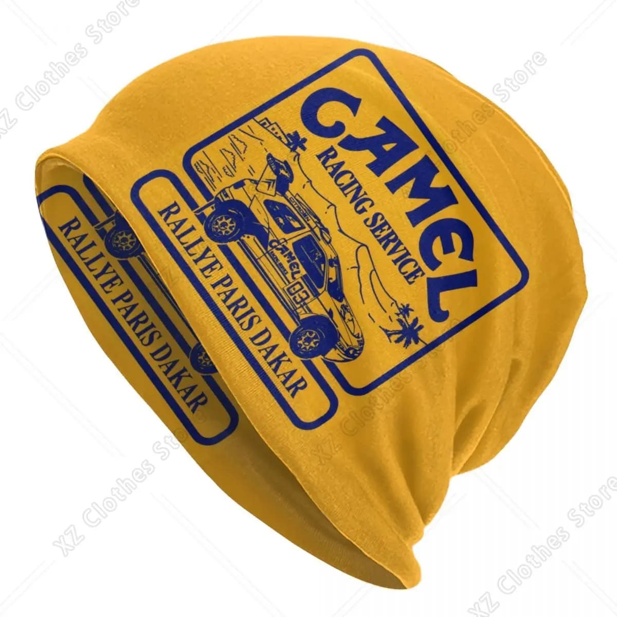 Cappello a cuffia personalizzato Camel Racing Service Cappello lavorato a maglia Uomo Donna Berretto invernale caldo per adulti unisex fresco