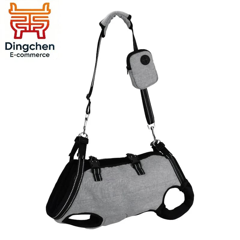 Cintura Ausiliaria per Cani Disabili, Esercizio di Riabilitazione, Supporto per Petto e Schiena, Guinzaglio Regolabile, Accessori per Animali