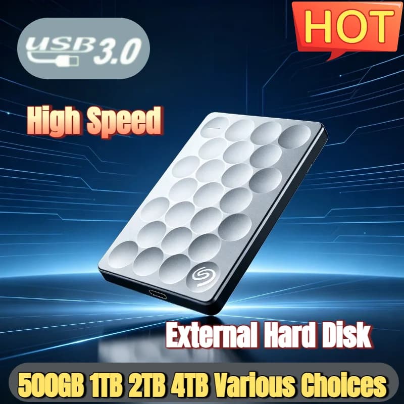 Nuovo OEM 2026 per Seagate Ultra High Speed HDD Esterno Portatile da 2,5 Pollici USB 3.0 per Espansione Memoria Laptop Notebook PC