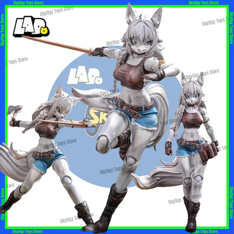 In Stock LADoTOYS Adventure Squad Fox Girl 1/12 Pink Li Ya Lea Elupeks Repairman Style Action Doll Girl Collection Gifts