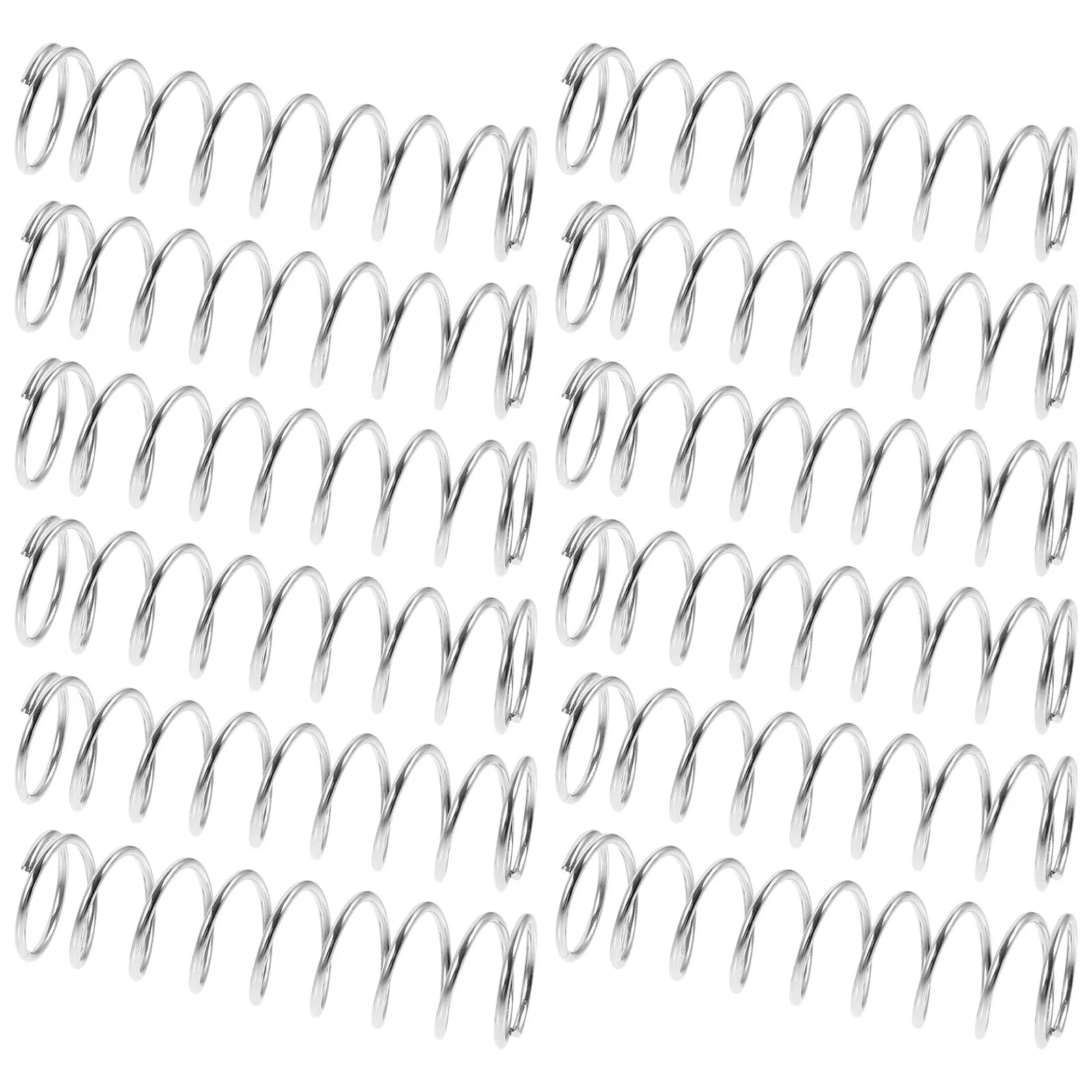 20 Pieces Small Compression Molds for Power Scissors, Manganese Steel Spare Parts for Reparation and Maintenance