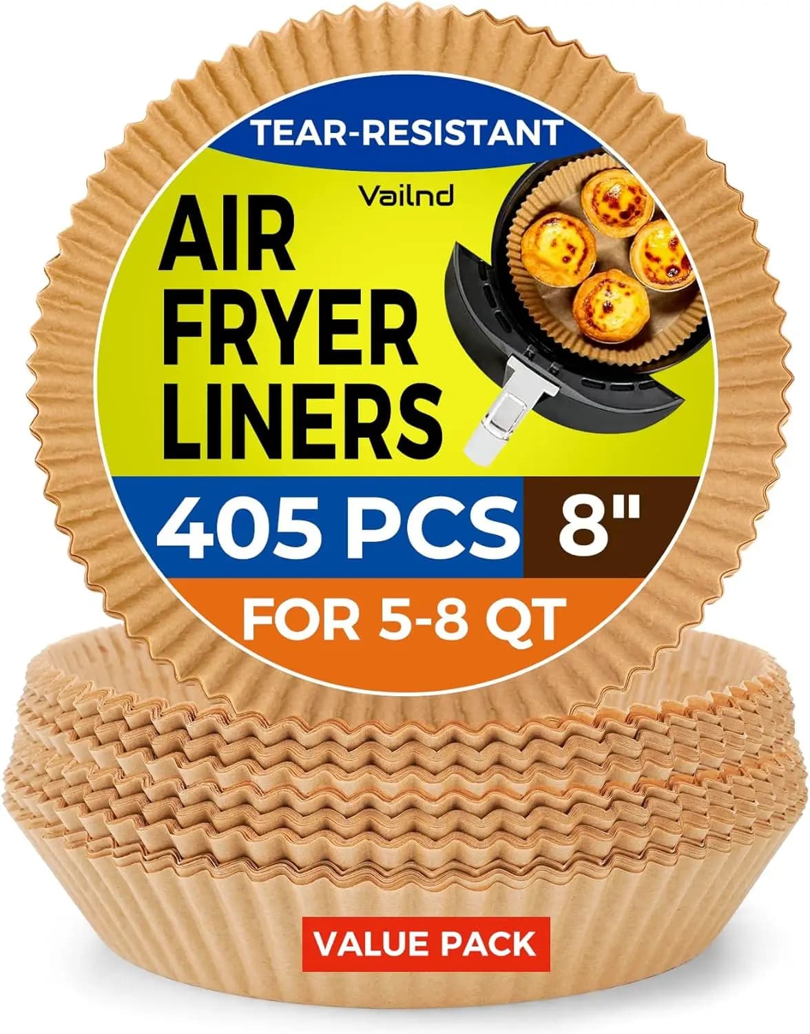 Air Frying Machine, 405 Paper Pieces Anti-stick Oven, 8 Inch Rolling Machines and Air Frying Machine