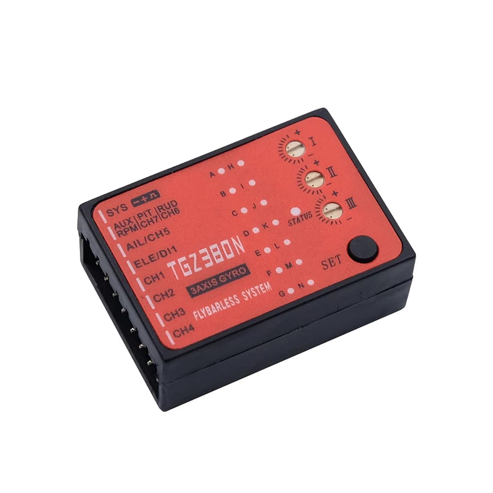 TGZ380 Giroscopio Flybarless a 3 assi per ALIGN TREX T-REX 450 550 600 700 RC Elicottero FBL DFC