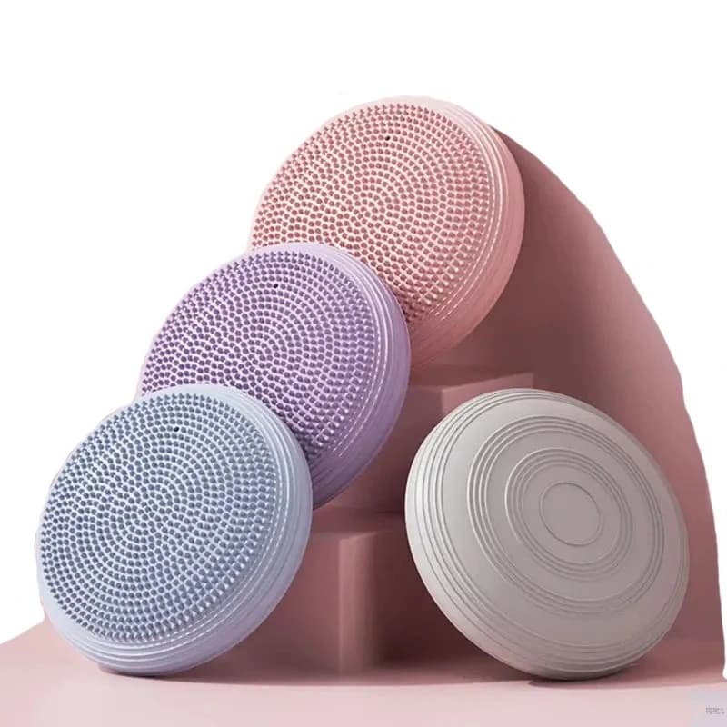 Yoga Mat Thickness Flat Massage for Balance Yoga Trainer Exercise Fitness Equipment Shock Absorption Mat for Home Gym Use