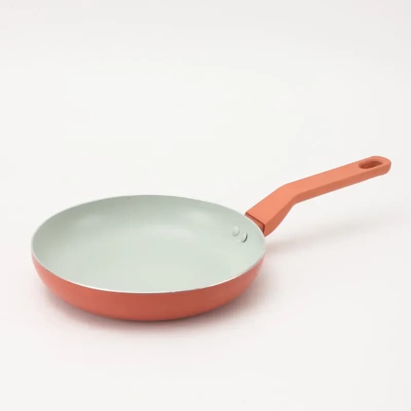 aluminum pan, household five-piece set, frying pan flat bottom, micro-pressure pan gas stove, induction cooker universal