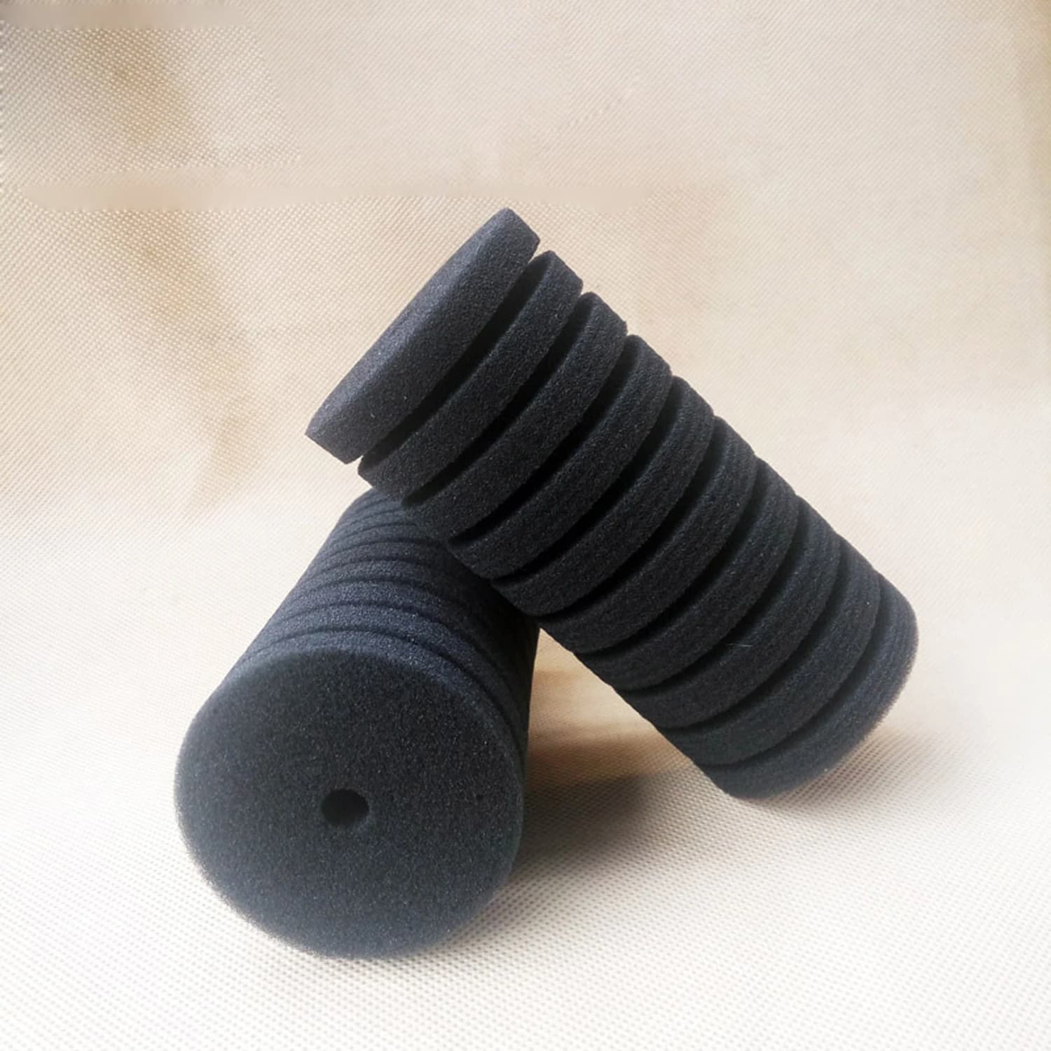 2 pieces aquarium filter sponge fish tank inlet filter foam roll to prevent shrimp fish being sucked barrel filter tool