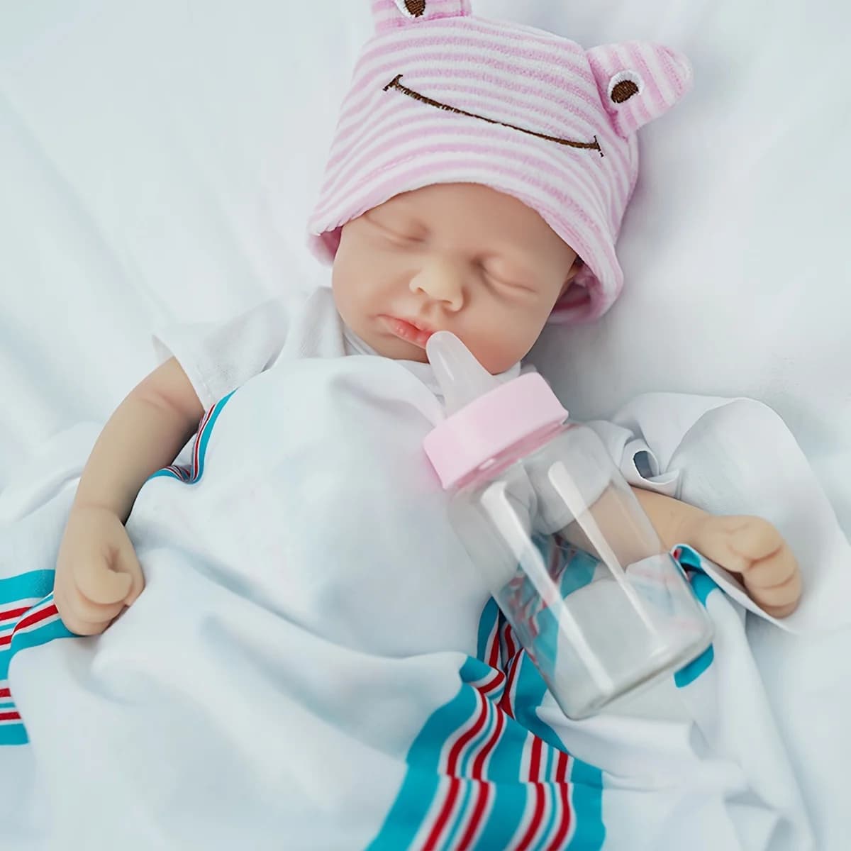 12 "Micro Preemie Full Body Morbido Silicone Baby Doll Ragazza Realistica Mini Reborn Doll Sorpresa Bambini Anti-Stress My Melody