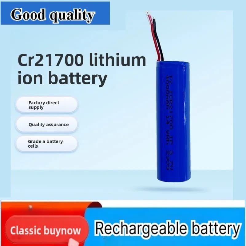 for ICR2700 Lithium Battery 3.7V Multi Capacity Low Temp -40C for Ski Goggles